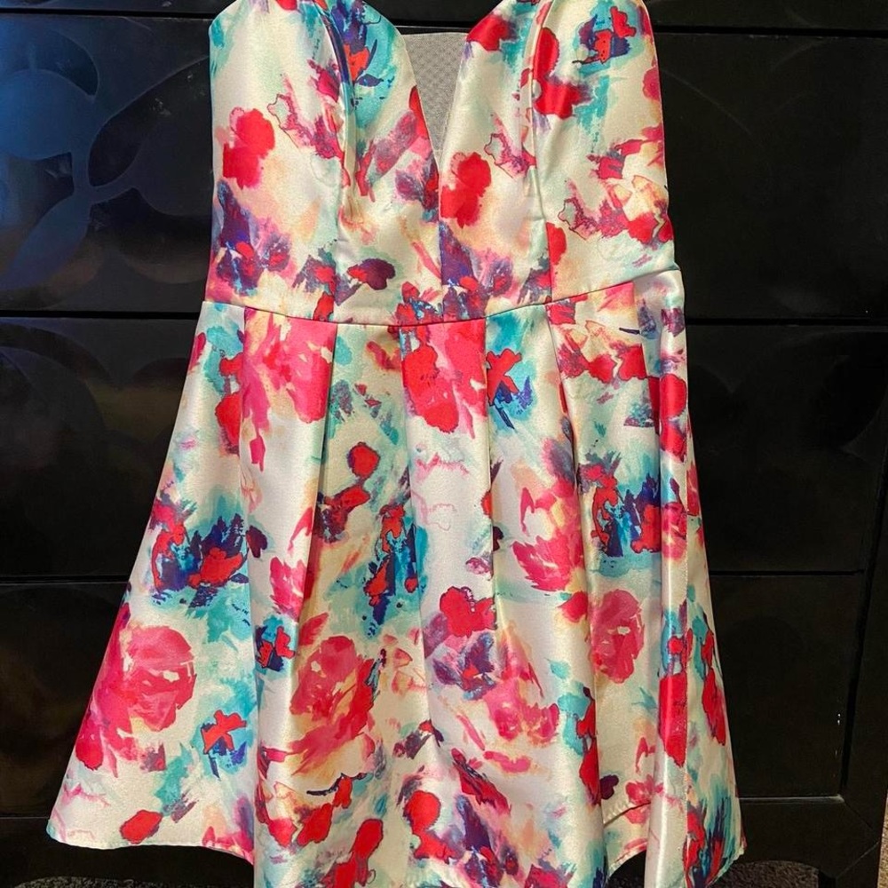 B. Darlin strapless dress